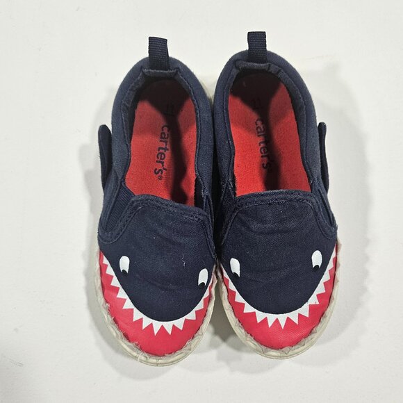 Toddler Boys Shoe Bundle – 3 Pairs – Size 8–11 – Sharks, Sandals & More! - Picture 7 of 11